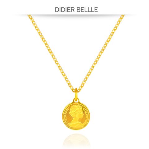 [삼성카드5%할인]디디에벨라 24k 엘리자베스 목걸이3.75g