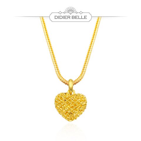[삼성카드5%할인]*디디에벨라 순금 크런키 하트 목걸이11.25g