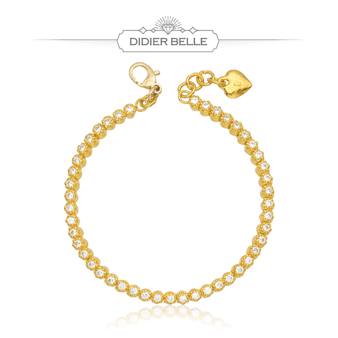 [삼성카드5%할인]디디에벨라 순금 테니스 팔찌11.25g