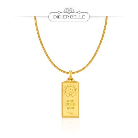 [삼성카드5%할인]디디에벨라 24k 골드바 목걸이15g