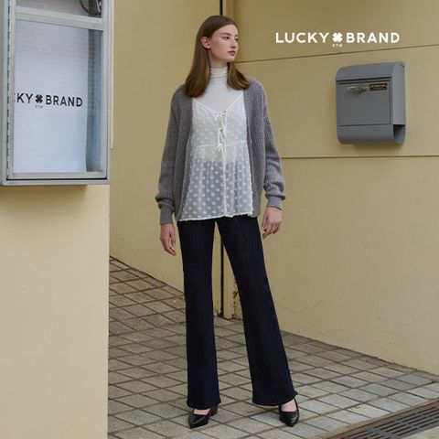 25FW 글리터 슬림 부츠컷 데님 1종