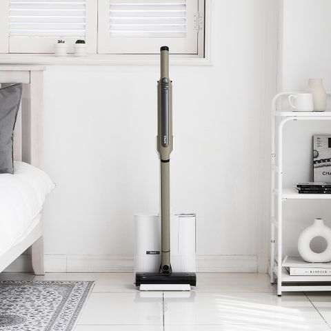 샤크 가벼운 무선청소기 에보 파워 시스템 STD+ CS151KRGYAE (자동먼지비움)