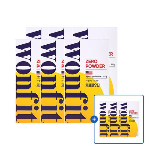 [박스당최저가]원핏 제로파우더 알파CD 총 9박스(180포)