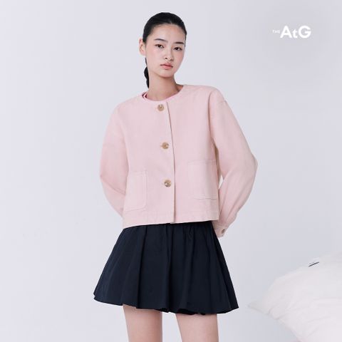 더엣지 25SS 스티치 데님 자켓