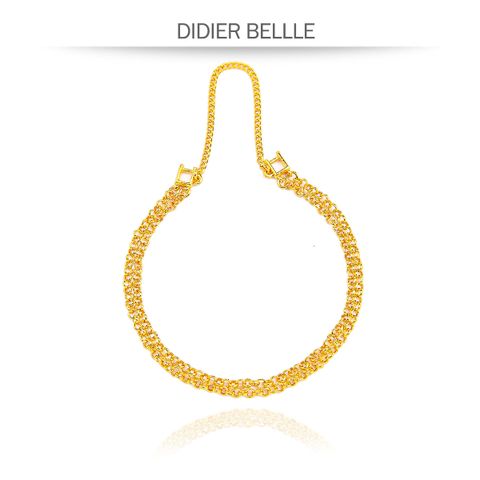 [삼성카드5%할인]*디디에벨라 24k 오링 두줄 팔찌11.25g