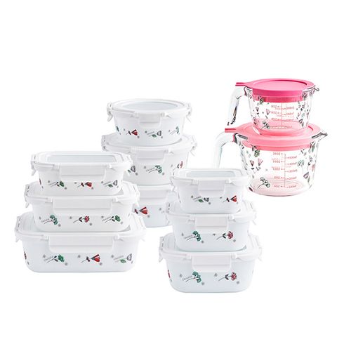 메이페어 플뢰르데샹 유리밀폐용기세트(11종)