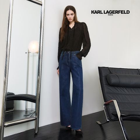 칼라거펠트 25FW 에뚜왈 펄 데님팬츠