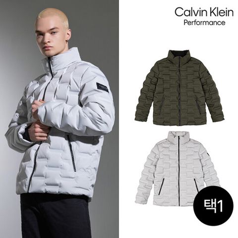 Calvin Klein 퍼포먼스 남성 핫멜팅 테크 덕다운 재킷 1종