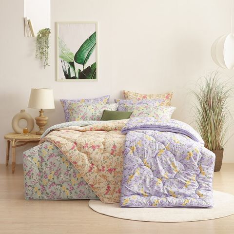 □[OneTV][SK]소프트 플란넬 워싱 차렵이불 3장 세트