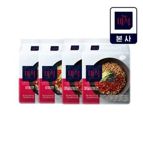 더미식 비빔면 8개+메밀비빔면 8개