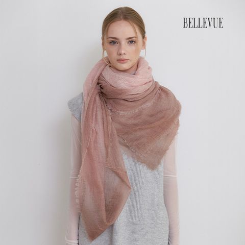 [BELLEVUE]벨뷰 캐시미어100 옴브레 빅숄