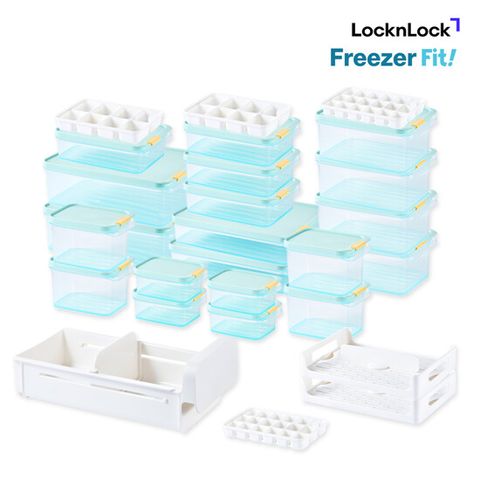 락앤락 프리저핏 냉동용기 27종 (완벽더블 + 확장트레이)