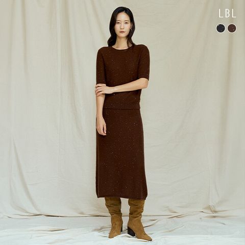 25FW 캐시미어 시퀸 블렌드 니트 스커트