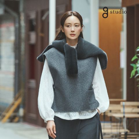 [아이보리, 블랙만][최초가 89,900] 25FW 레이스 니팅 블라우스