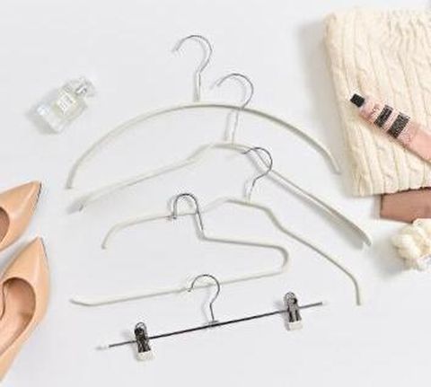 【싱글세트】 베스트하임 강철 논슬립 옷걸이 60개