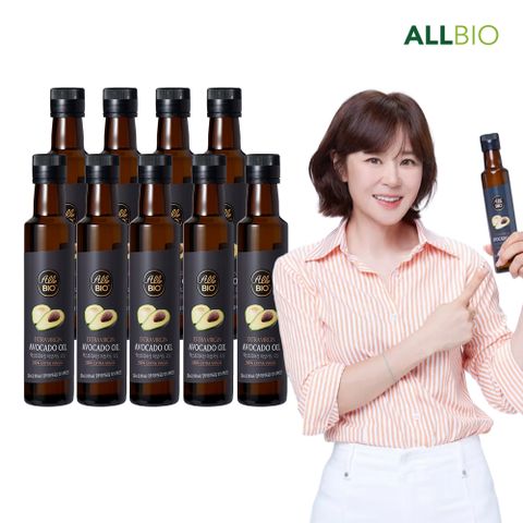 올바이오 엑스트라 버진 아보카도 오일 250ml x 9병