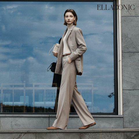 [NH카드5%할인]엘라코닉 와이드  팬츠 (25FW)