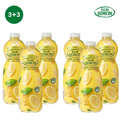 돈시몬 100% NFC 착즙주스 1L 레몬즙3+레몬즙3 (3+3) 총6팩