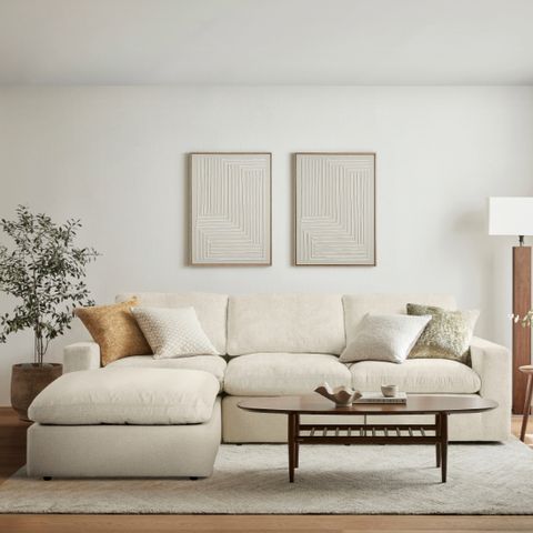 캄포플러스 슬림 4인 카우치소파