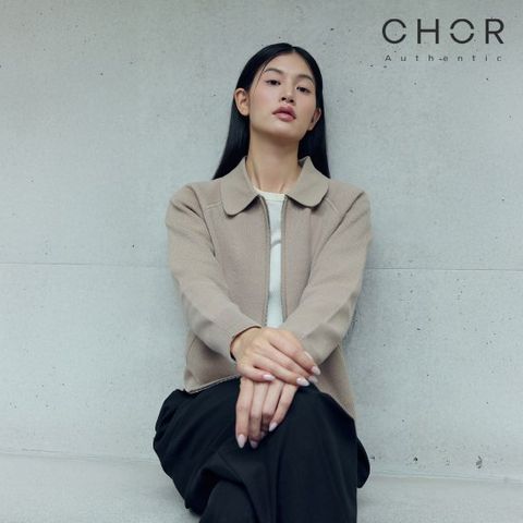 코어 어센틱 니트 블루종 재킷 [런칭 가격 79,900원]