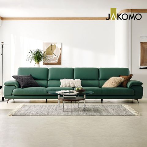 베니 6인 천연면피 소가죽 소파