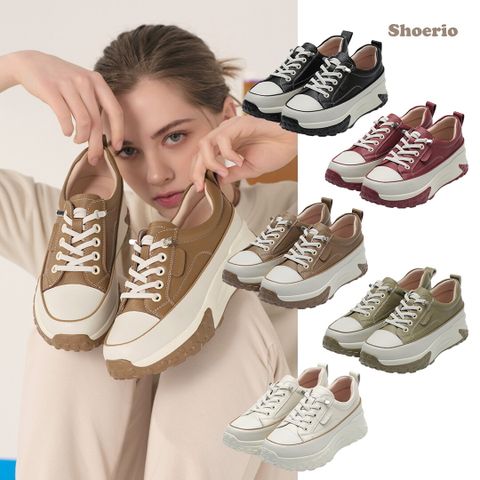 ● 클래식 가죽 스니커즈