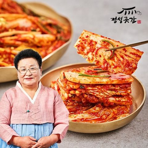 [정성이 가득 담긴 깊은맛!] 정성곳간 강순의 포기김치 10kg
