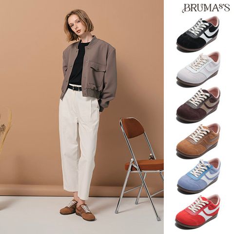 브루마스 25FW 소가죽 비바스니커즈