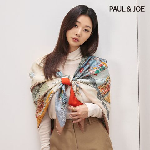  NEW 울실크 빅 숄 스카프