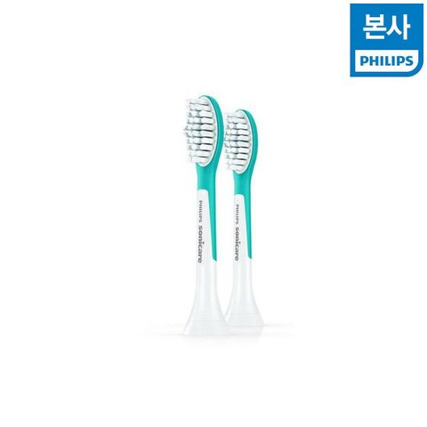 [본사] 필립스 소닉케어 어린이용 칫솔모 7세 이상용  HX6042/63