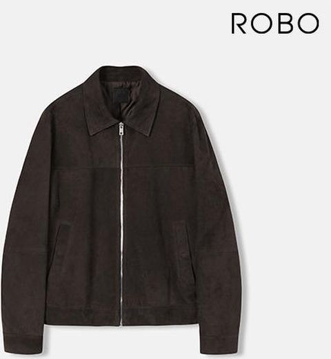 로보 25FW 스웨이드 블루종 점퍼 1종(남)