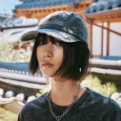 피플오브더월드 가먼트 워싱 볼캡 2종