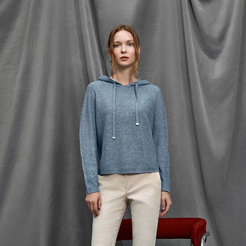 ○25FW 울 블렌드 시퀸 후드 니트 3종