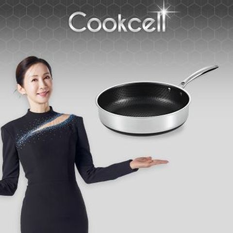 전인화의 블랙큐브 쿡셀 홀로그램 큐브 소테팬 28cm