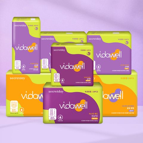 비다웰 요실금 성인기저귀 모음 패드/라이너/중형/대형