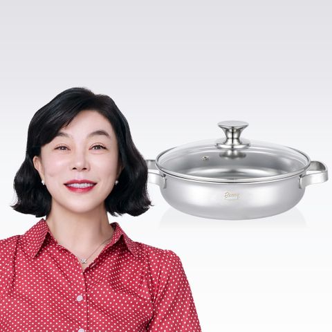 스테니 무연마제 통5중 스텐 전골냄비 24cm