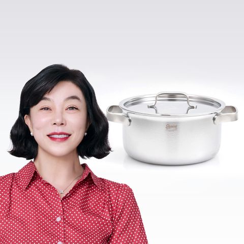 스테니 무연마제 통5중 스텐 양수냄비 20cm