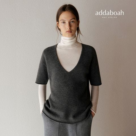 25FW 캐시미어 울 블렌디드 홀가먼트 판초