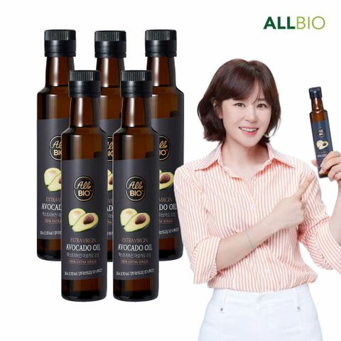 [올바이오] 아보카도 오일 250ml x 5병