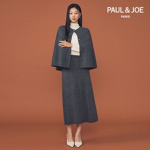 25FW 울 블렌딩 홀가먼트 니트 스커트