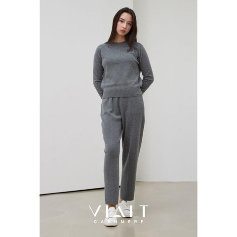 비알트(VIALT) 캐시미어100 니트 배기팬츠