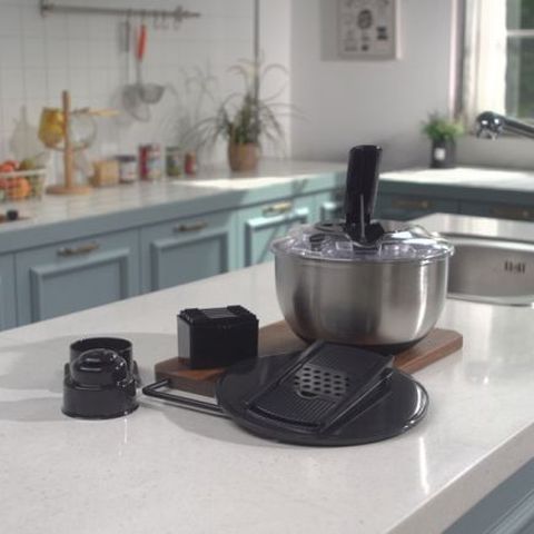 [오슬로] 만능스텐볼(야채탈수,손질 채칼 6종 포함!)