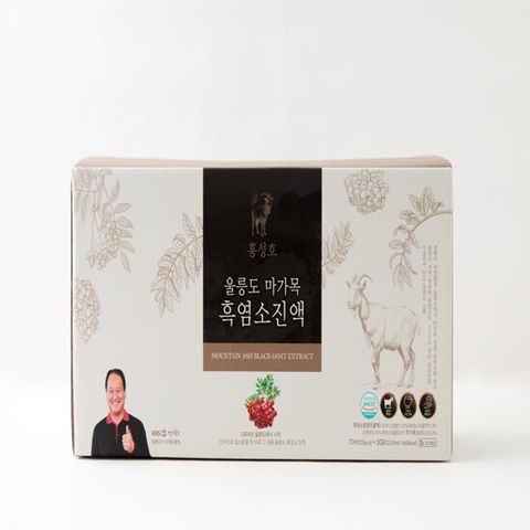 홍성호울릉도마가목흑염소진액 30팩 + 3팩