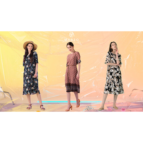 [삼성카드5%할인]마르조 여성 에떼르나 인견 원피스 3종