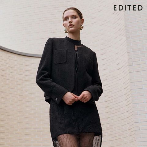 [삼성카드5%할인][25FW 최신상] 에디티드 New 트위드 울 자켓 