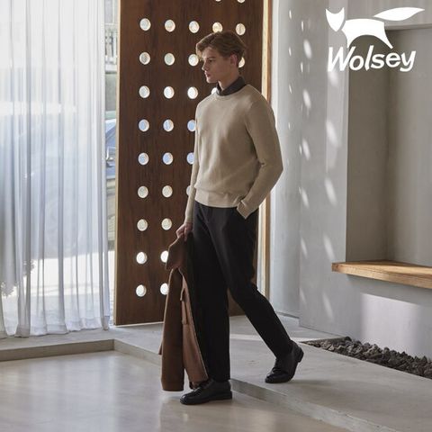 ○ 울시 25SS 남성 헤링본 밴딩 팬츠 3종