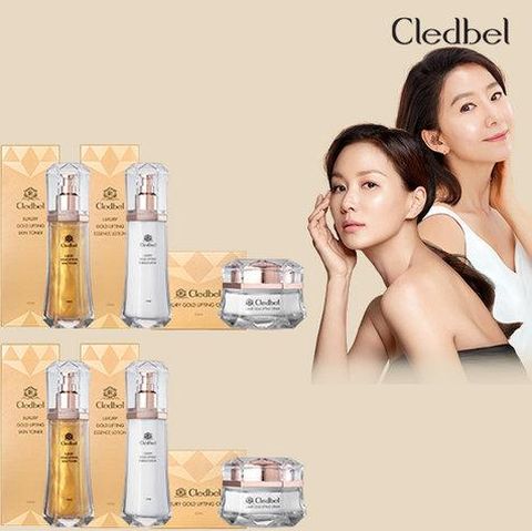 끌레드벨 럭셔리 골드 리프팅 기초세트 기본구성 (2세트)