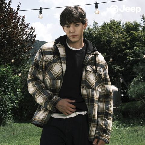 ○ JEEP 25FW 남성 체크 셔켓 1종