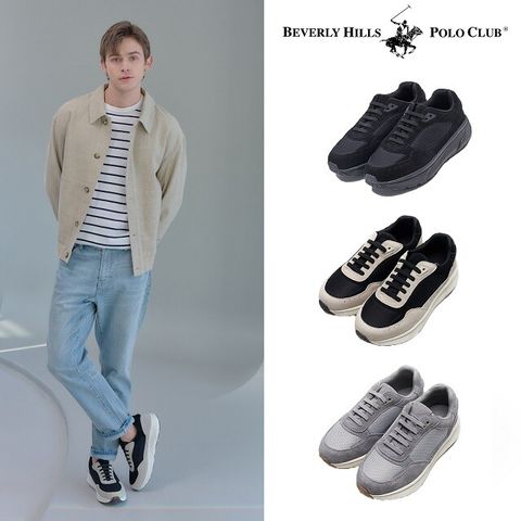 ★O 비버리힐스폴로클럽 25FW 남성 소가죽 이지 스텝 스니커즈