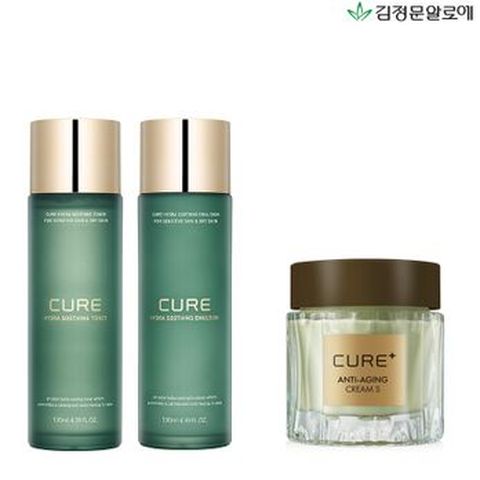 김정문알로에 하이드라 토너 130ml+에멀전 130ml+크림S 50g